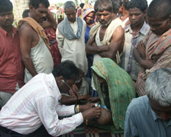 Health Camps for flood victims