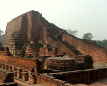 Nalanda university in Bihar