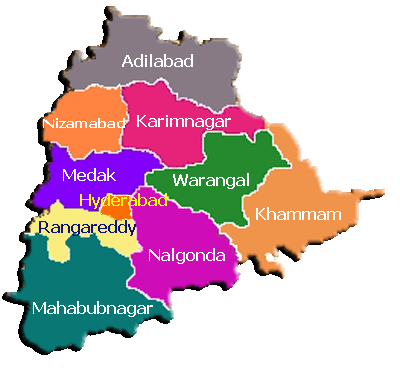 Telangana Map