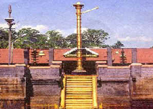 Sabarimala Sastha temple in Kerala