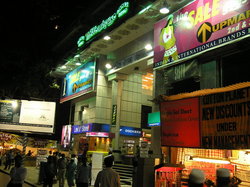Brigade Road, Bangalore is an important commercial and entertainment area