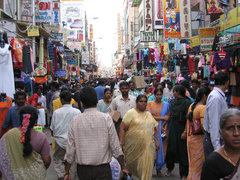 Ranganathan Street in T.Nagar
