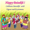 Celebrate Baisakhi Greetings Card